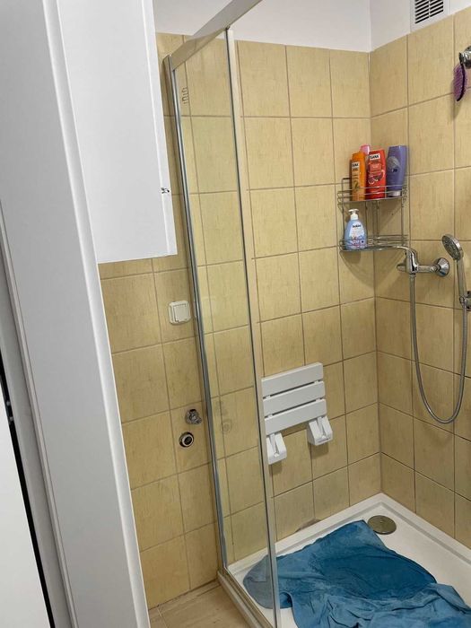 Kabina prysznicowa kwadratowa Onega 90 x 90 x 190 cm chrom