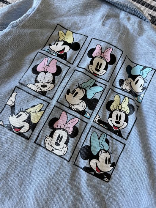 Джинсова курточка zara,Minnie Mouse
