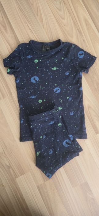 Piżamy krótkie 110/116 H&M