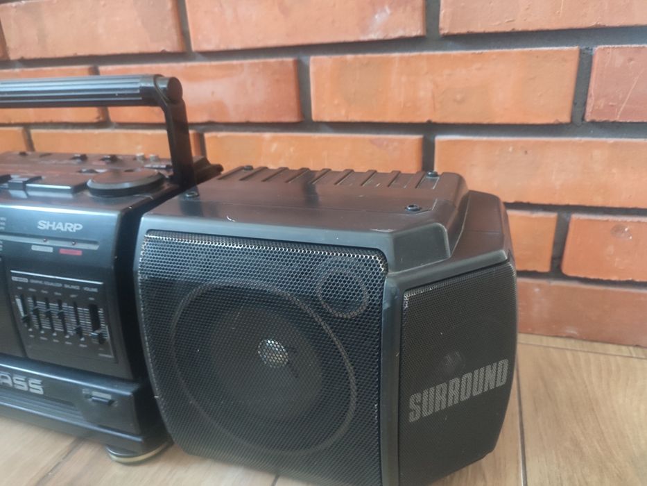 NOWA CENA Magnetofon Boombox Sharp WF T 380