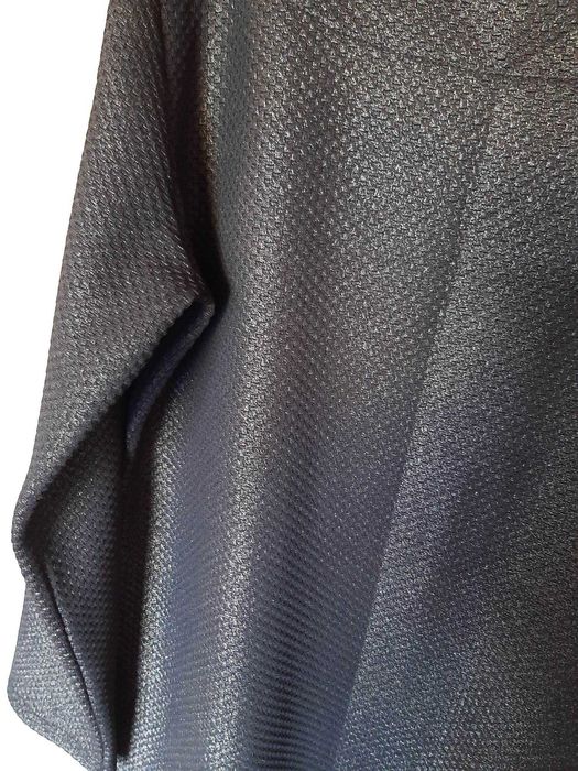 Sukienka czarna z rękawem 3/4 - rozmiar 40/42