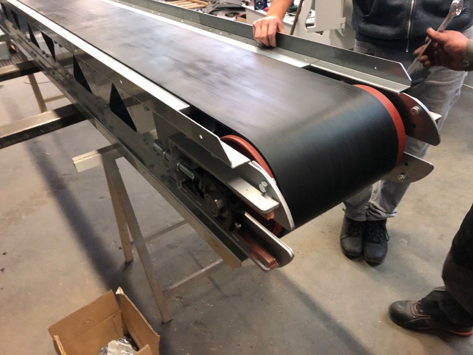 POLSKI przenośnik taśmowy/ taśmociąg/ przenośnik kubełkowy 3mb