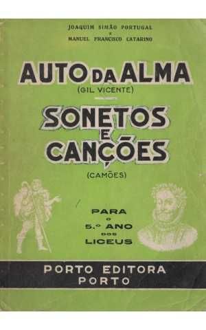 Auto da Alma, Sonetos e canções - 1960