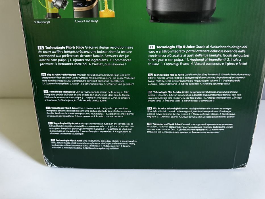 philips high speed blender 7000 series – flip&juice