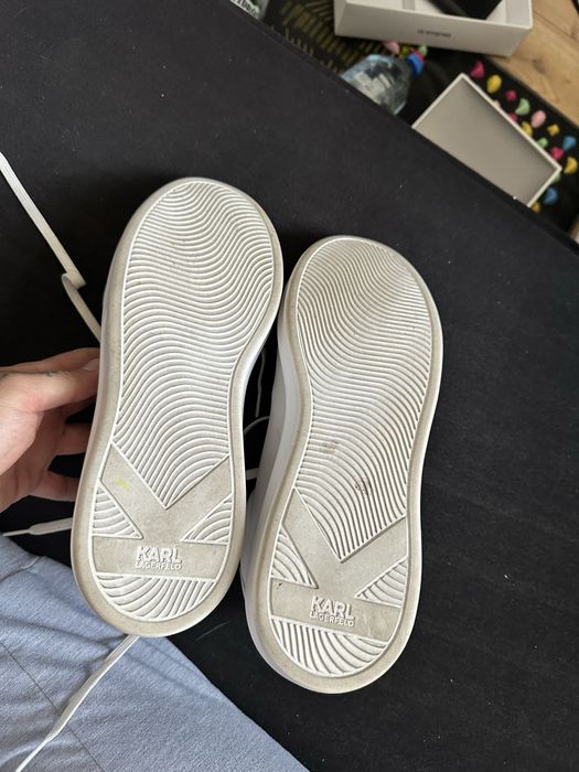 Buty męskie Karl Lagerfeld 45 29cm Białe