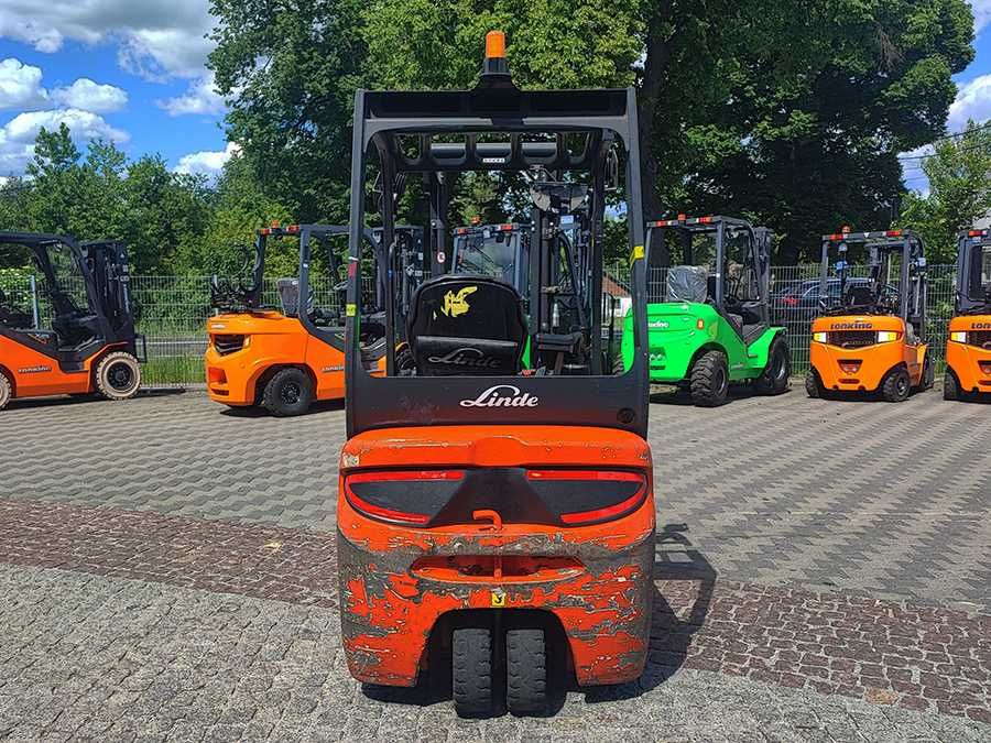 Wózek widłowy elektryczny Linde E16C 5049 mth , duplex hilo 3,07 m 1600 kg | 2019