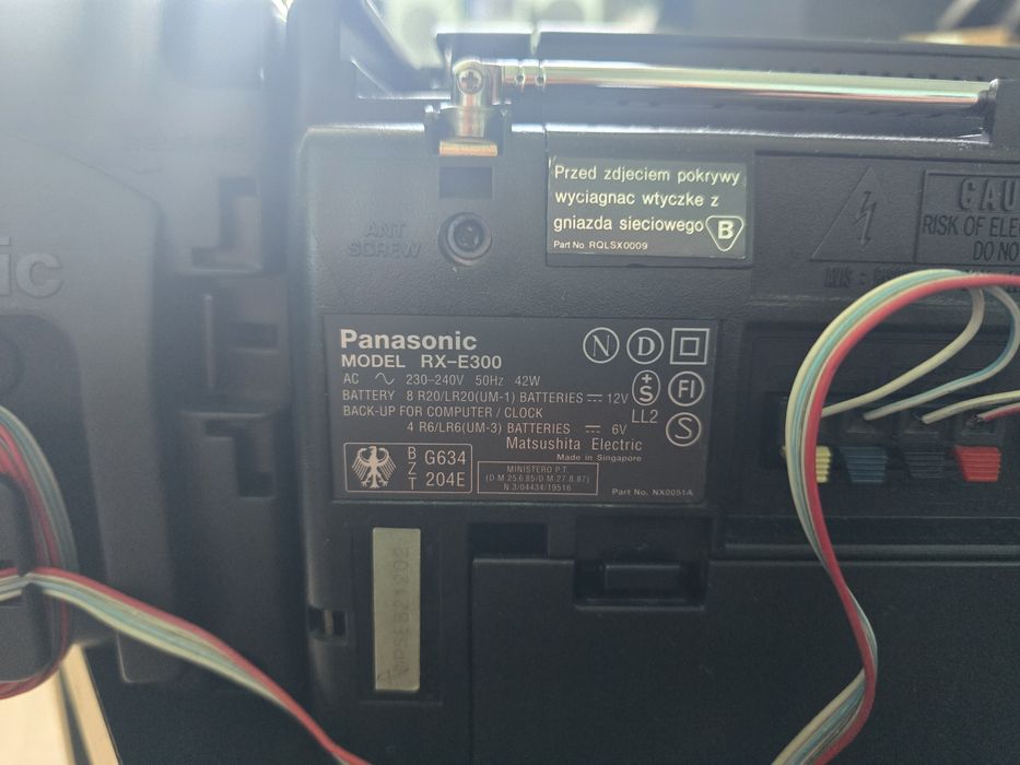Panasonic rx e300 odtwarzacz CD