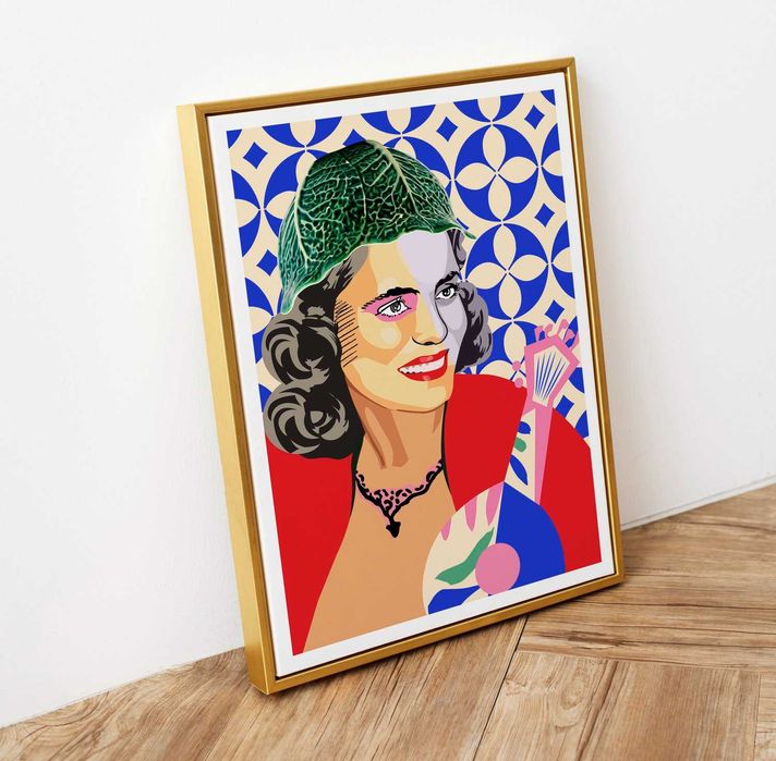Ilustração "Amália"