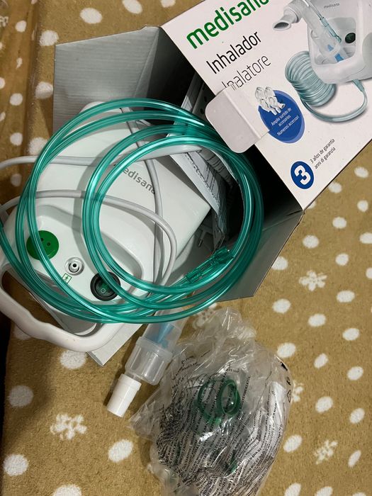 Nebulizador Medisana IN 500 60W AC Branco Máscara Adulto Compacto