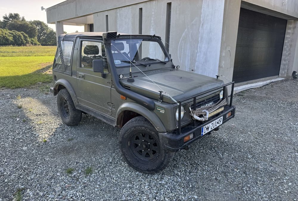 Suzuki Samurai 1.3 LPG 1988r cabrio 4x4 hak