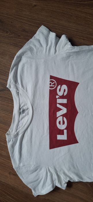 Koszulka t-shirt biała M LEVIS