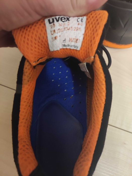 Buty robocze Uvex s  6501.2 ESD S1 P SRC 41 26,3 cm jak nowe