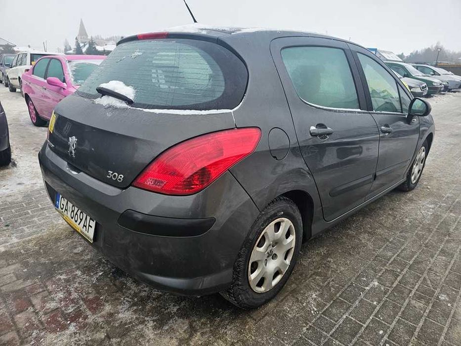 Peugeot 308/LPG/1.6benzyna gaz/120KM/opony zimowe/atest2033/manual