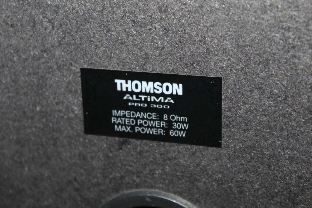 THOMSON Kolumny głośniki monitory 2 way bass reflex Wysyłka