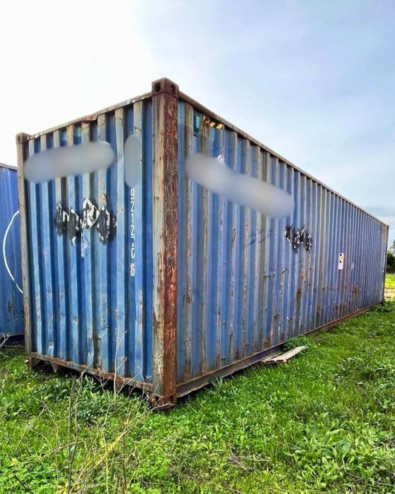 Contentor Marítimo 12 Metros Altura Extra (40 pés HC)