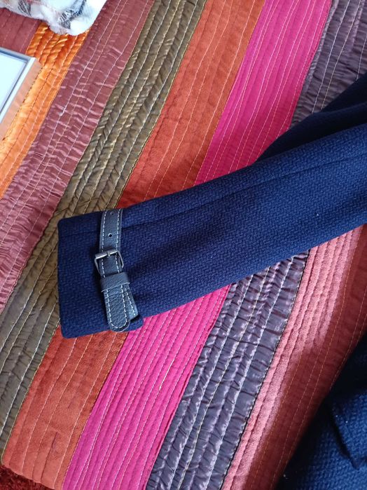 Casaco fazenda Azul Escuro