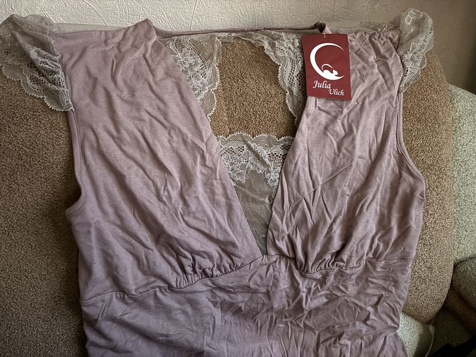 Нічна сорочка халат, комплект віскоза 50-52