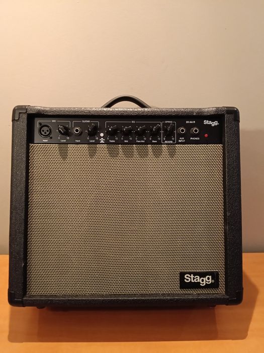 Amp Guitarra Acústica Stagg 20 AA R