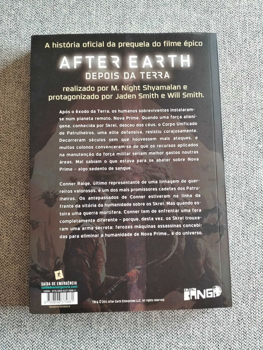 livro "After earth depois da terra - A fera perfeita" volume 2