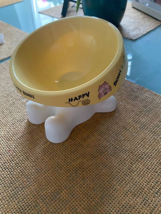 Nowa miska podwyższona dla psa kota