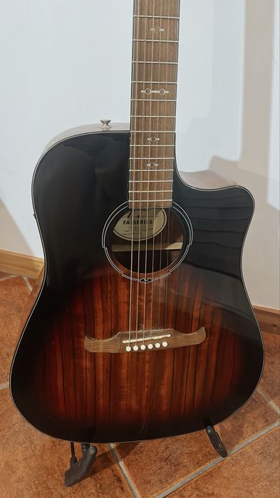 Guitarra Fender FA 325CE Dreadnought DAO exotic