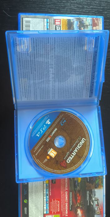 Uncharted 4/Just cause 3/Driveclub PlayStation 4