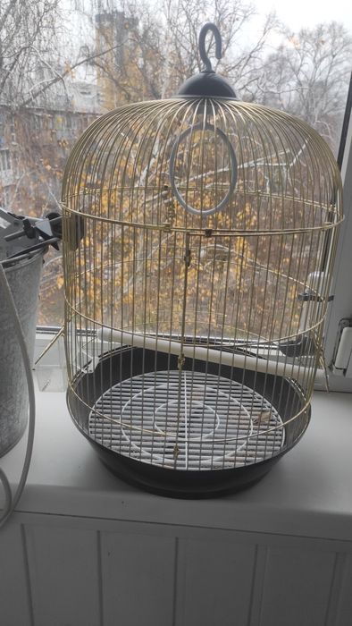 Клітка для пташок кругла 35х45