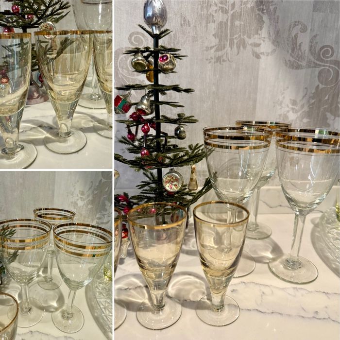 Цветное Стопки, рюмки, бокалы период ссср