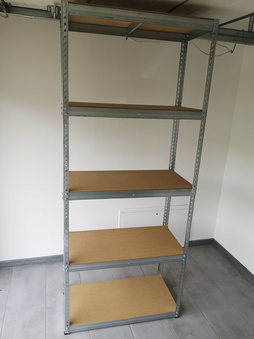 Regał Magazynowy, Skręcany 210x91x46 cm 5P/280 kg