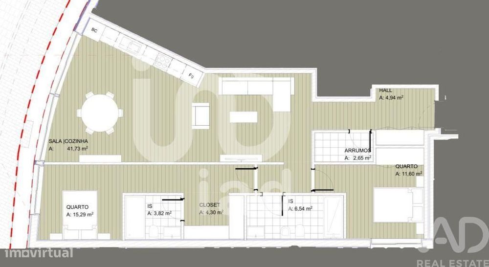 Apartamento T2 em Viana do Castelo (Santa Maria Maior e Monserrate) e