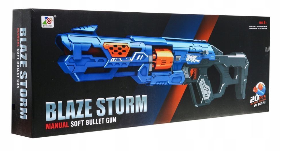 Karabin na strzałki pistolet dla dzieci 20 strzał