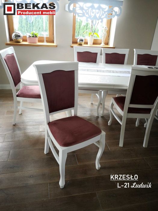 Prześliczna Witryna 90` Biała Prowansalska Dąb Ludwik Producent BEKAS