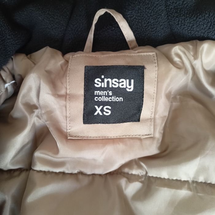 Kurtka parka męska/młodzieżowa Sinsay