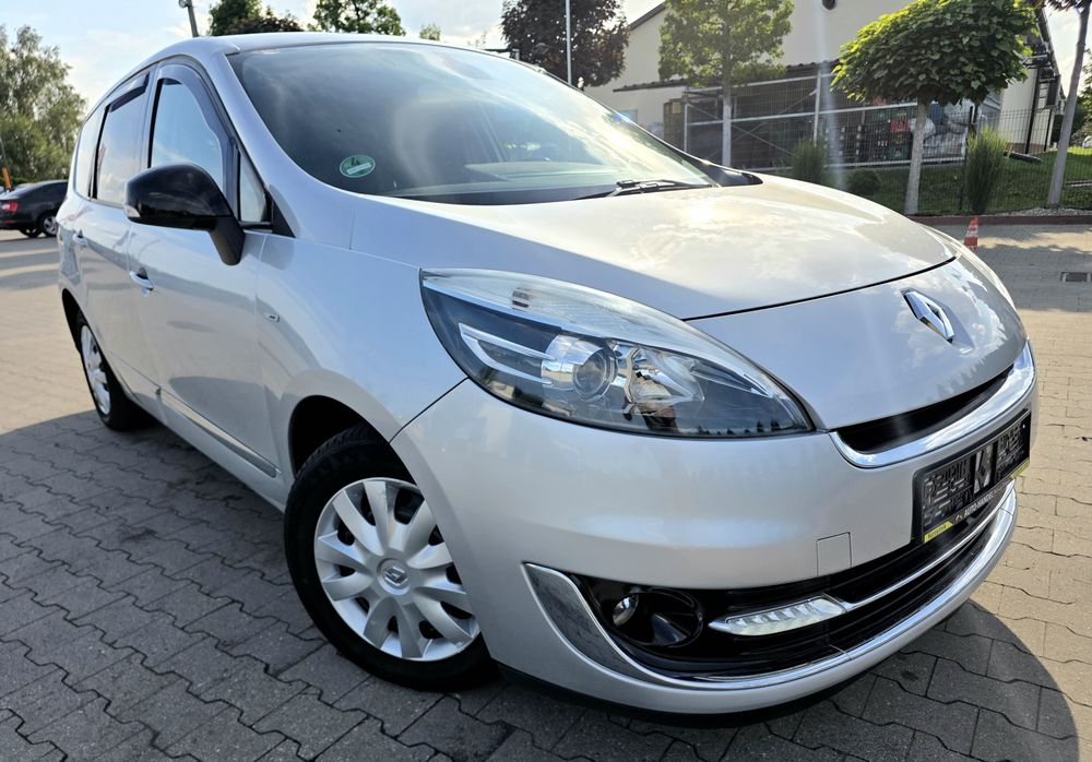 Renault Grand Scenic#Bogata wersja Bose#7osób#benzyna#Navi#tempomat#grzane siedzenia#sprpwadzpna z Niemiec