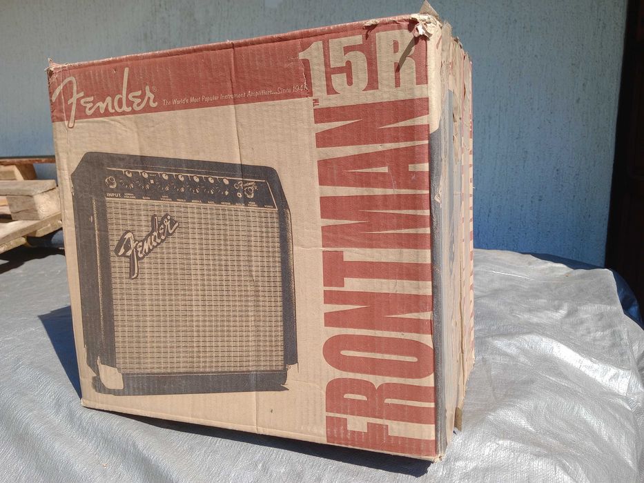 wzmacniacz gitarowy fender frontman 15 r