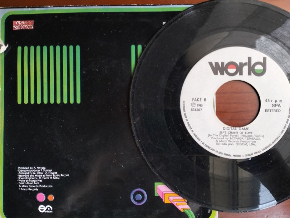 Disco de vinil single Digital Game