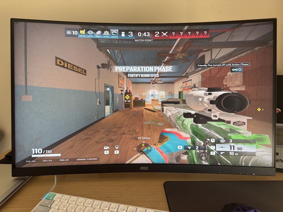 AOC CQ32G4VE - 180hz - Curvo