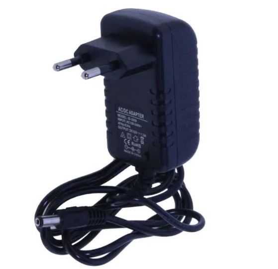 3 szt. x Zasilacz wtyczkowy12V 1,5A 18W wtyk:5,5x2,5mm / 5,5x2,1mm