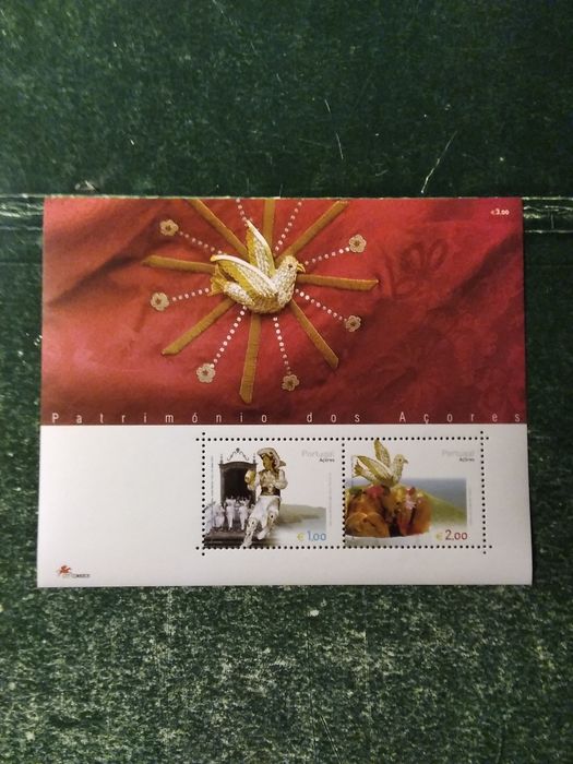 2003 Bloco Património Dos Açores MNH **