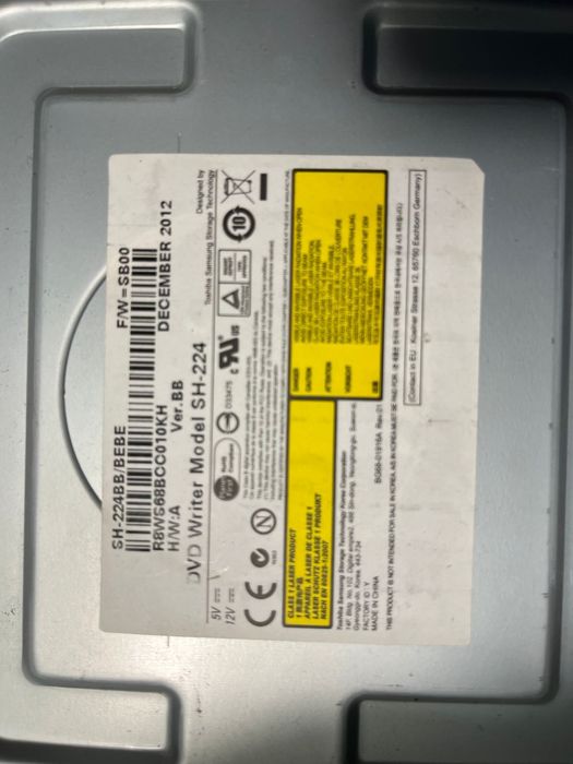 Leitor/Gravador DVD-rw 24x SATA