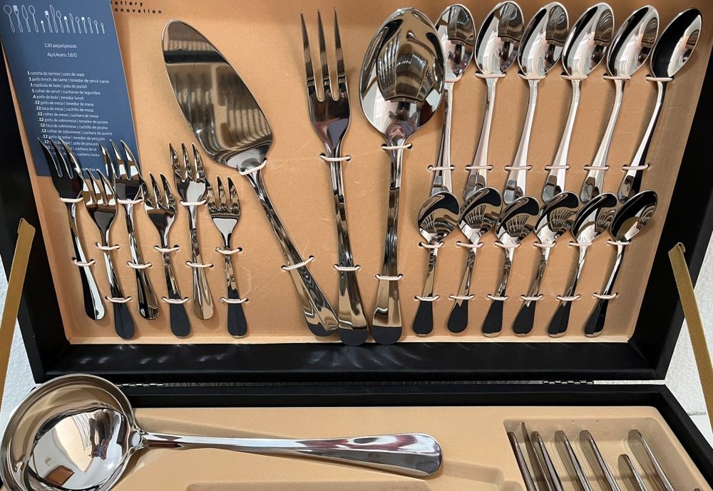 Faqueiro benguela 130 peças NOVO