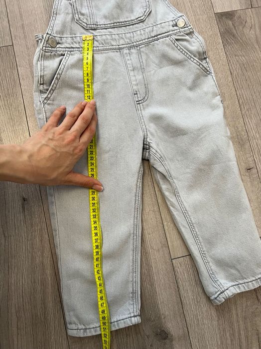 Джинсовый комбинезон ZARA 98