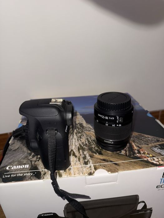 Camara canon 2000d kit completo