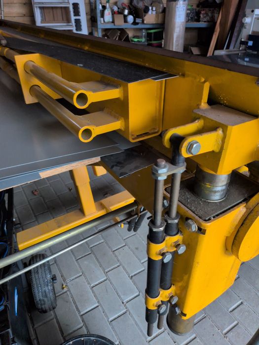 Zaginarka Sorex Z.R.S  2650 do blachy typ cieżki 1,5mm z osprzętem