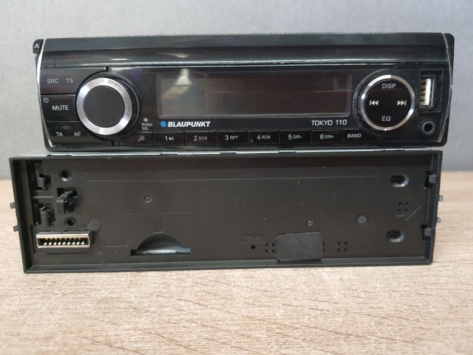 Radio samochodowe Blaupunkt TOKYO 110 karty SD, USB, AUX, RDS, Zadbane RCA dla wzmacniacz