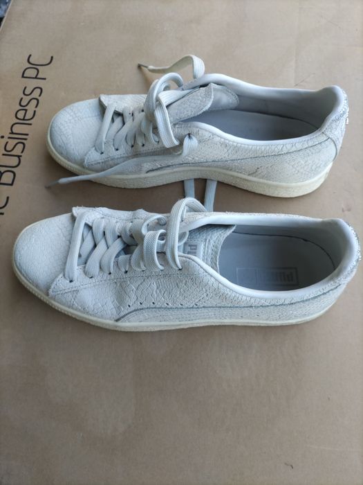 Кроссы Puma женские с крокодиловой кожи