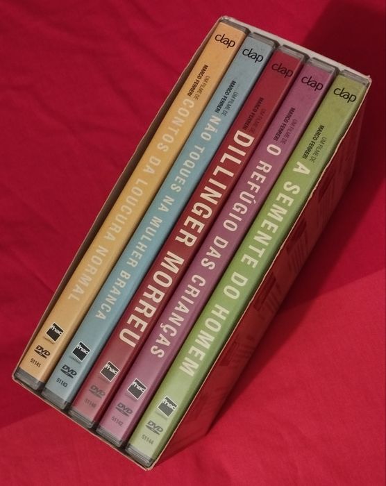 Caixa Colecção Marco Ferreri com 5 DVDs  *NOVO*