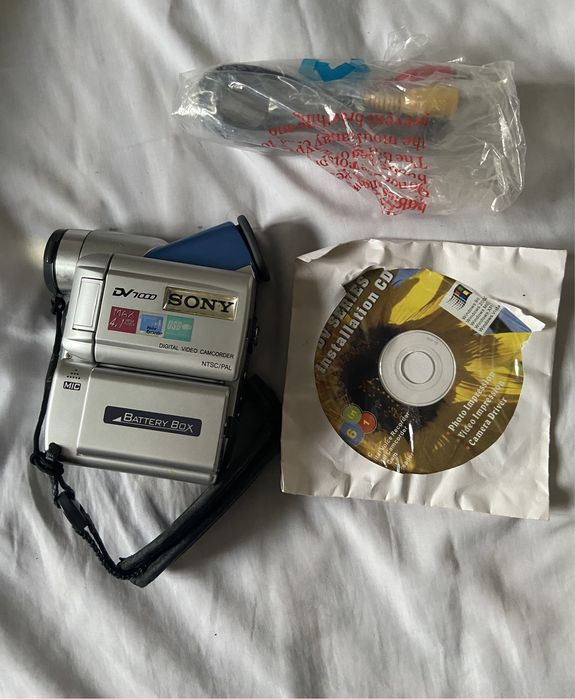 Câmera de filmar SONY