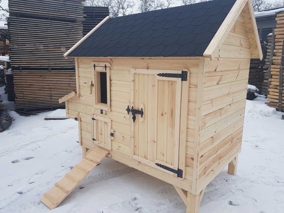 Kurnik dla kur 215x130x210 klatka dla drobiu