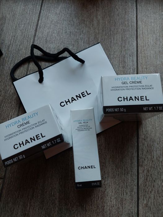 Promocja zestaw kremów nawilżających Chanel Hydra Beauty 3 szt